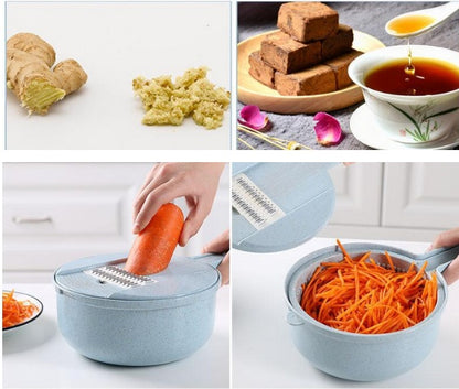 8-in-1 Mandoline Slicer Set