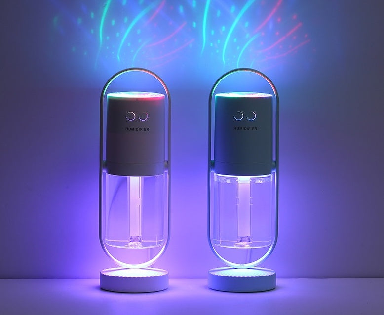 USB Humidifier with Night Light Projection | 200ml