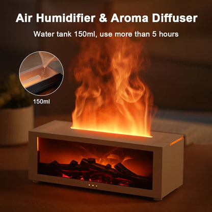 Flame Humidifier & Aroma Diffuser
