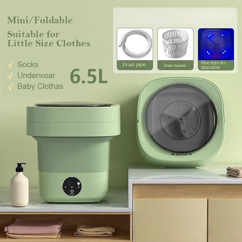 Portable Foldable Mini Washing Machine