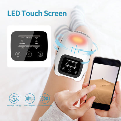 Smart Knee Massager – Heat, Vibration & Infrared Relief