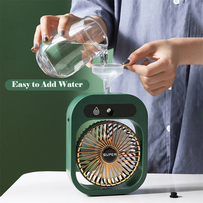 USB Misting Fan & Humidifier