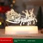 Christmas 3D LED Night Light — Acrylic Glow Lamp