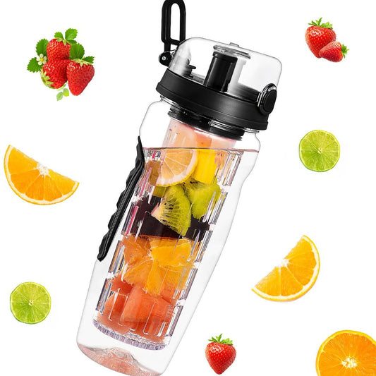 Fruit Infuser Water Bottle – 32oz BPA-Free